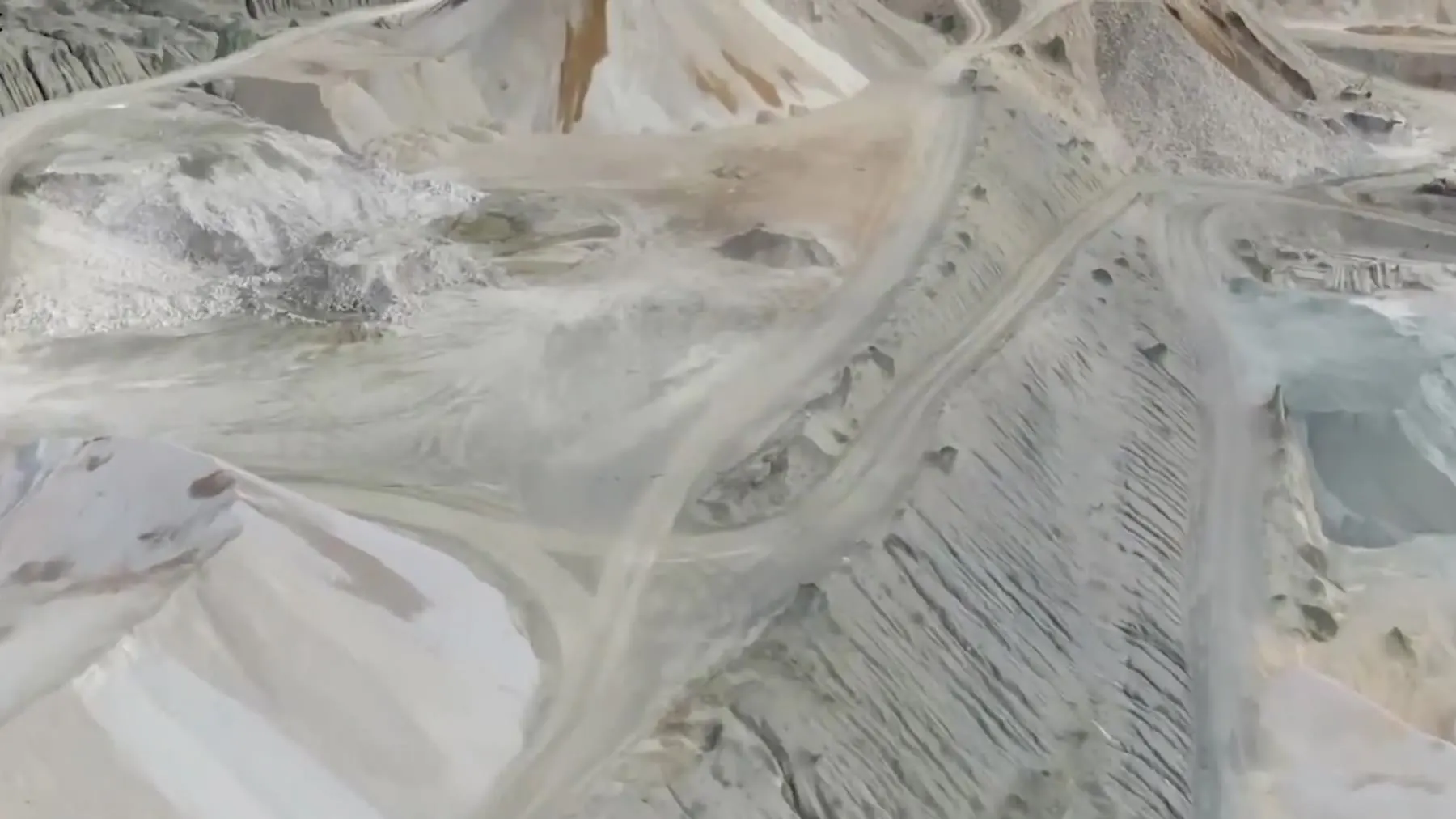 Cantera vista desde un dron