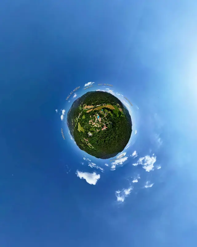 Tour virtual 360º del Molí Serradell, càmping i restaurant