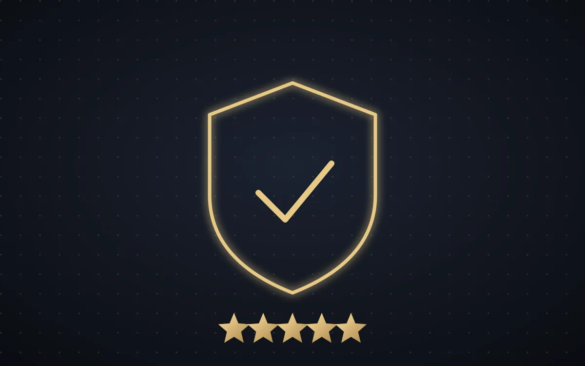 Escudo con un tic y cinco estrellas